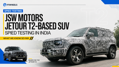 JSW Motors Jetour T2-Based SUV Spied Testing In India
